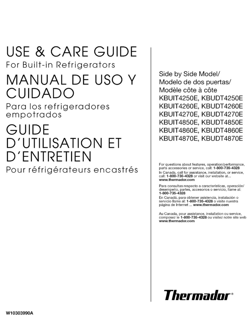 Thermador KBUIT4250E User manual