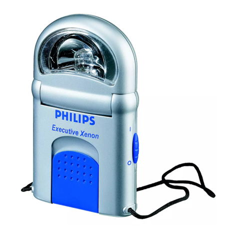 Philips LightLife Executive Xenon SFL3121 User manual Philips LightLife Executive Xenon SFL3121 User manual