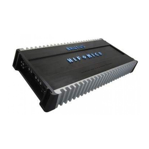 Hifonics BRUTUS BRE100.2 User manual