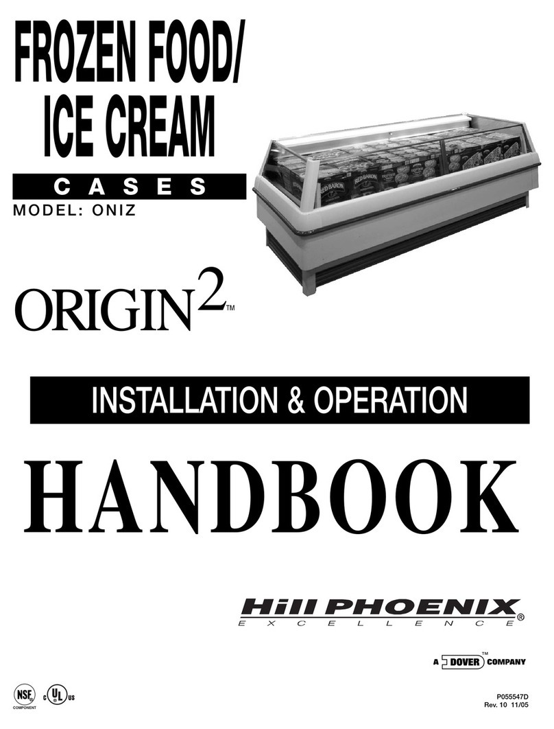 Hillphoenix ORIGIN2 ONIZ Installation & operation handbook Hillphoenix ORIGIN2 ONIZ Installation & operation handbook