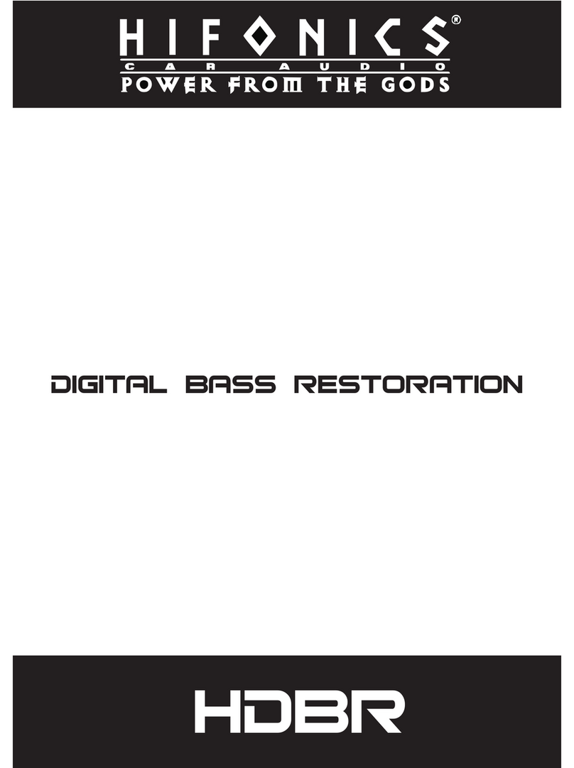 Hifionics HDBR user manual