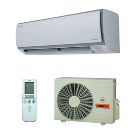 Hitachi Summit RAC-35YH6 User manual