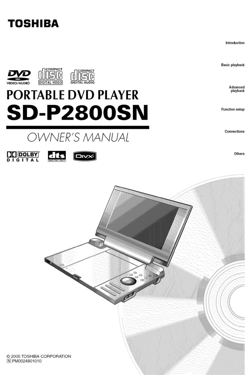 Toshiba SD-P2800SN User manual