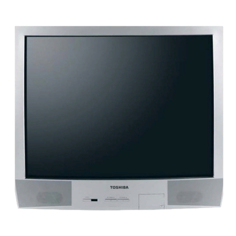 Toshiba 27D46 - 27" CRT TV User manual