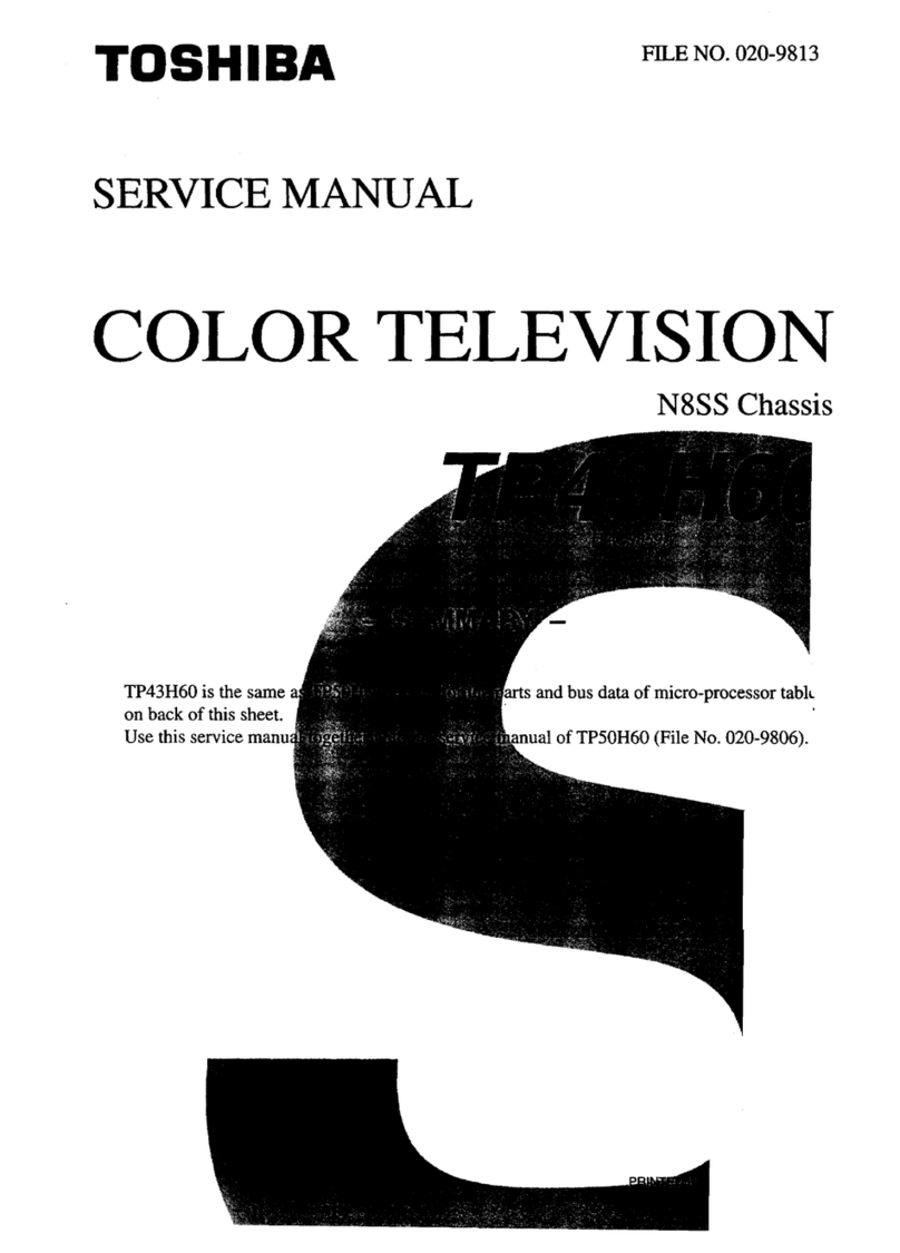 Toshiba ColorStream TP43H60 User manual
