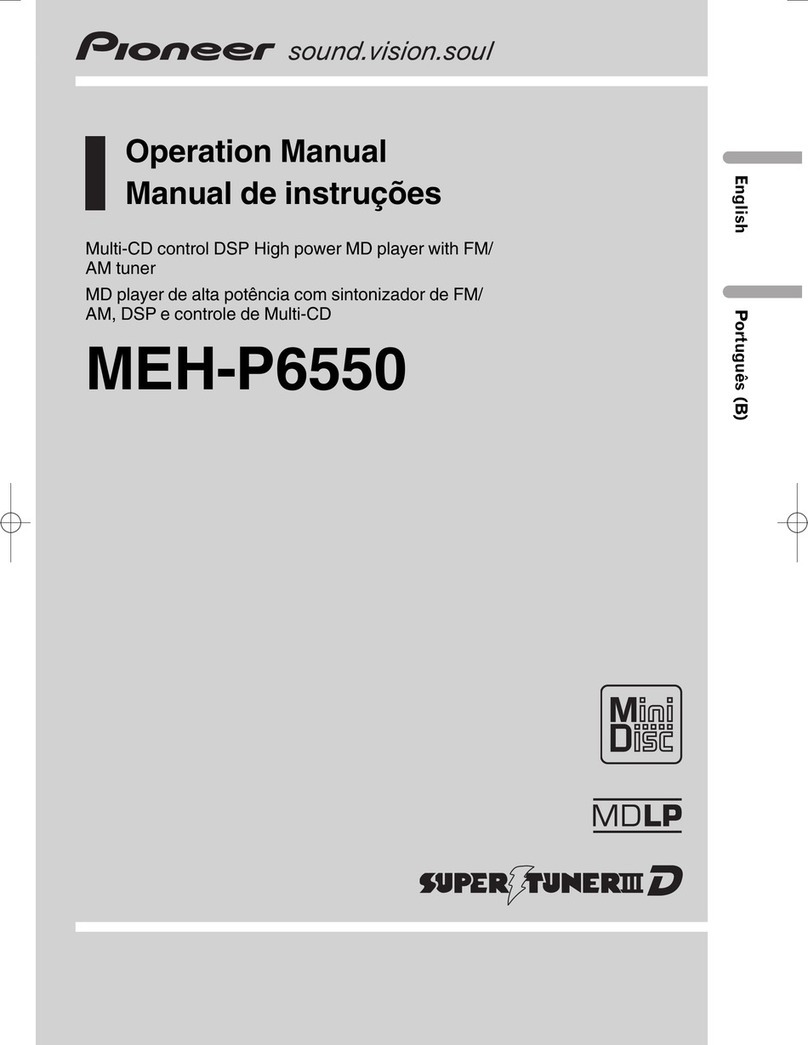Pioneer MEH-P6550 User manual