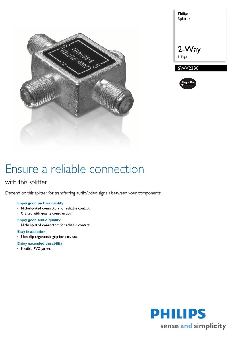 Philips SWV2390 Specifications