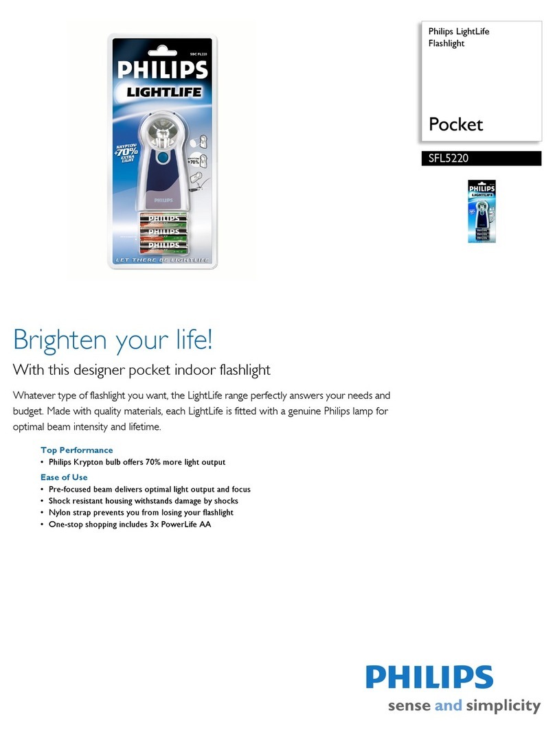 Philips LightLife SFL5220 User manual Philips LightLife SFL5220 User manual