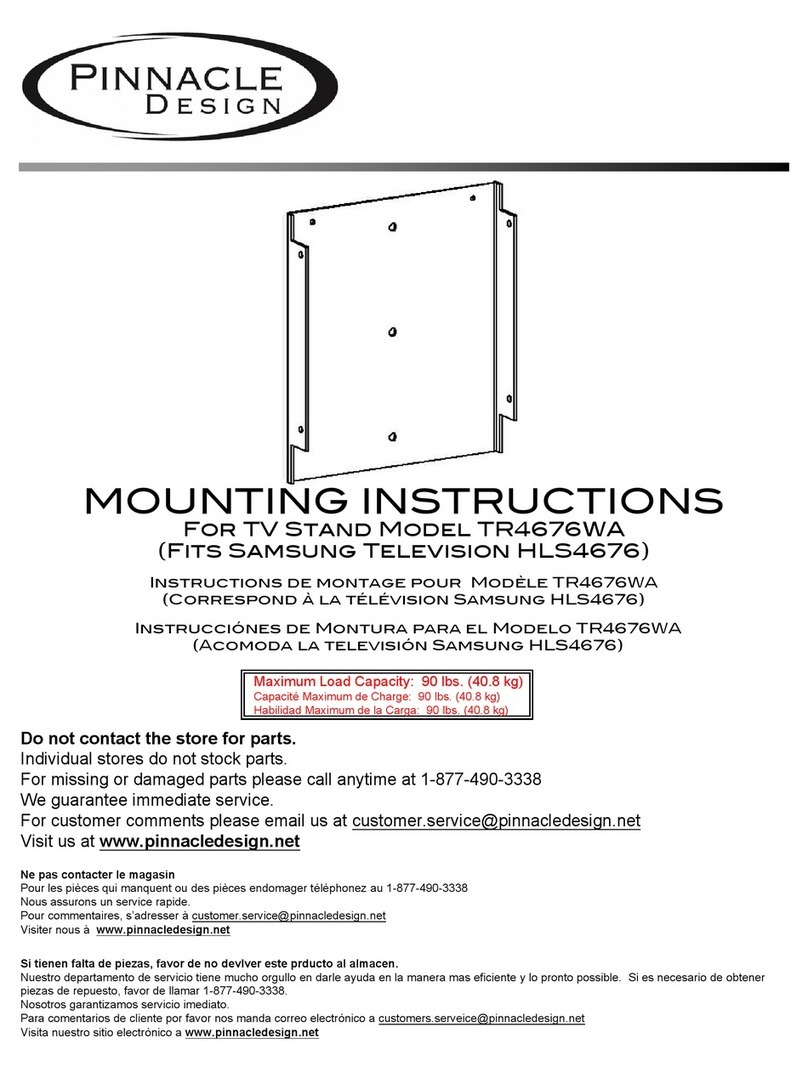 Pinnacle Design TR4676WA instructions