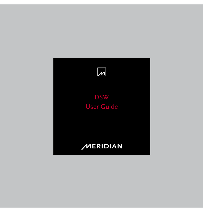 Meridian DSW user guide