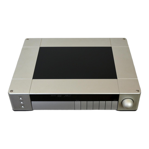 Meridian G Series User manual