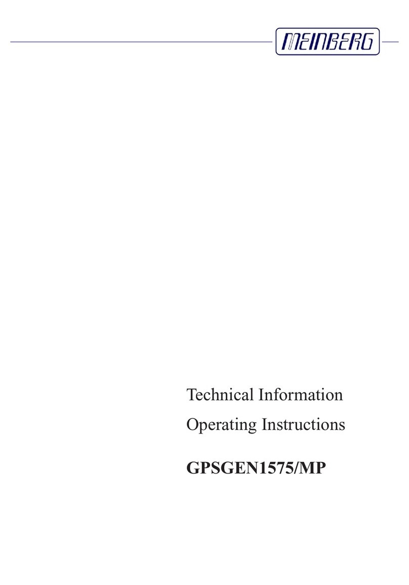 Meinberg GPSGEN1575/MP operating instructions