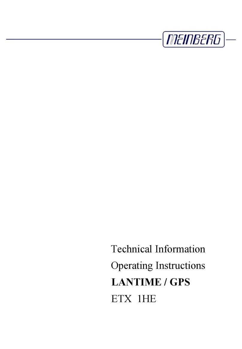 Meinberg LANTIME/GPS operating instructions Meinberg LANTIME/GPS operating instructions