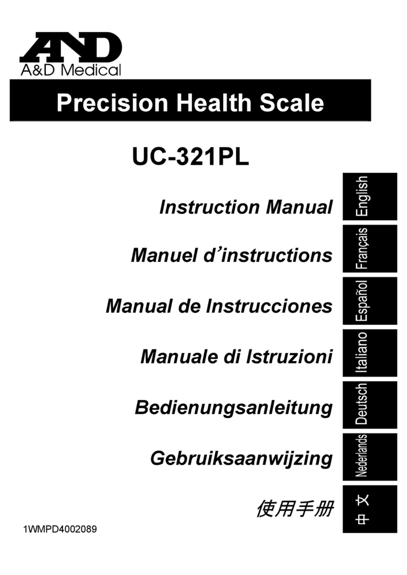 A&D UC-321PL instruction manual