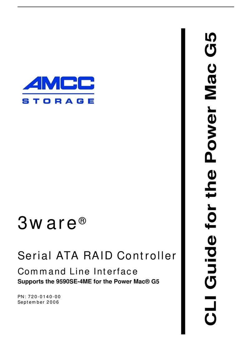 AMCC 720-0140-00 User manual