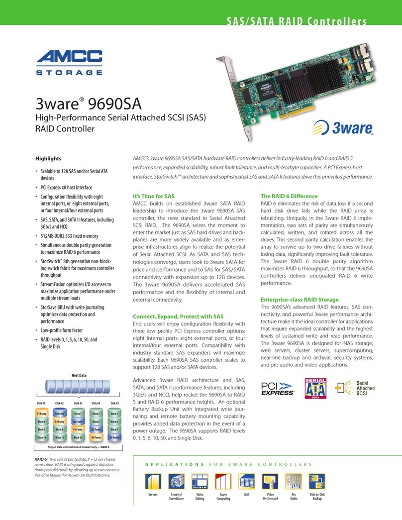 AMCC 9690SA Series specification