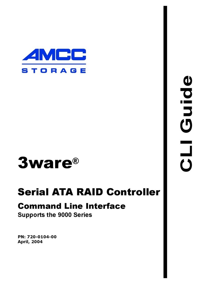 3Ware 720-0104-00 User manual