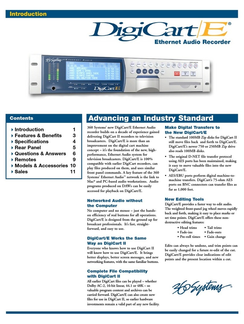 360 Systems DigiCart/E specification