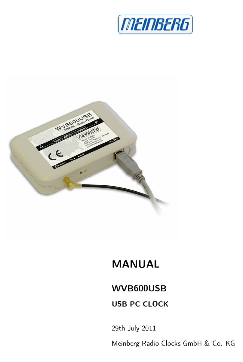 Meinberg WVB600USB manual&nbsp;