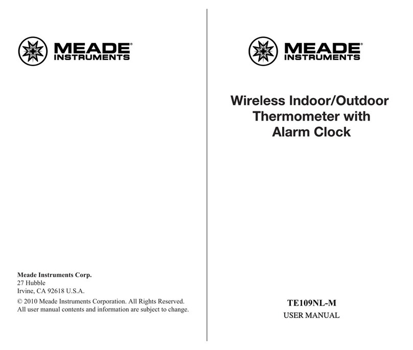 Meade TE109NL-M user manual