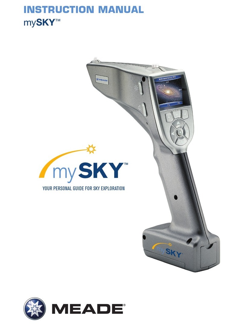Meade mySKY instruction manual