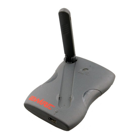 2-Wire 802.11g USB Wireless Adapter User manual