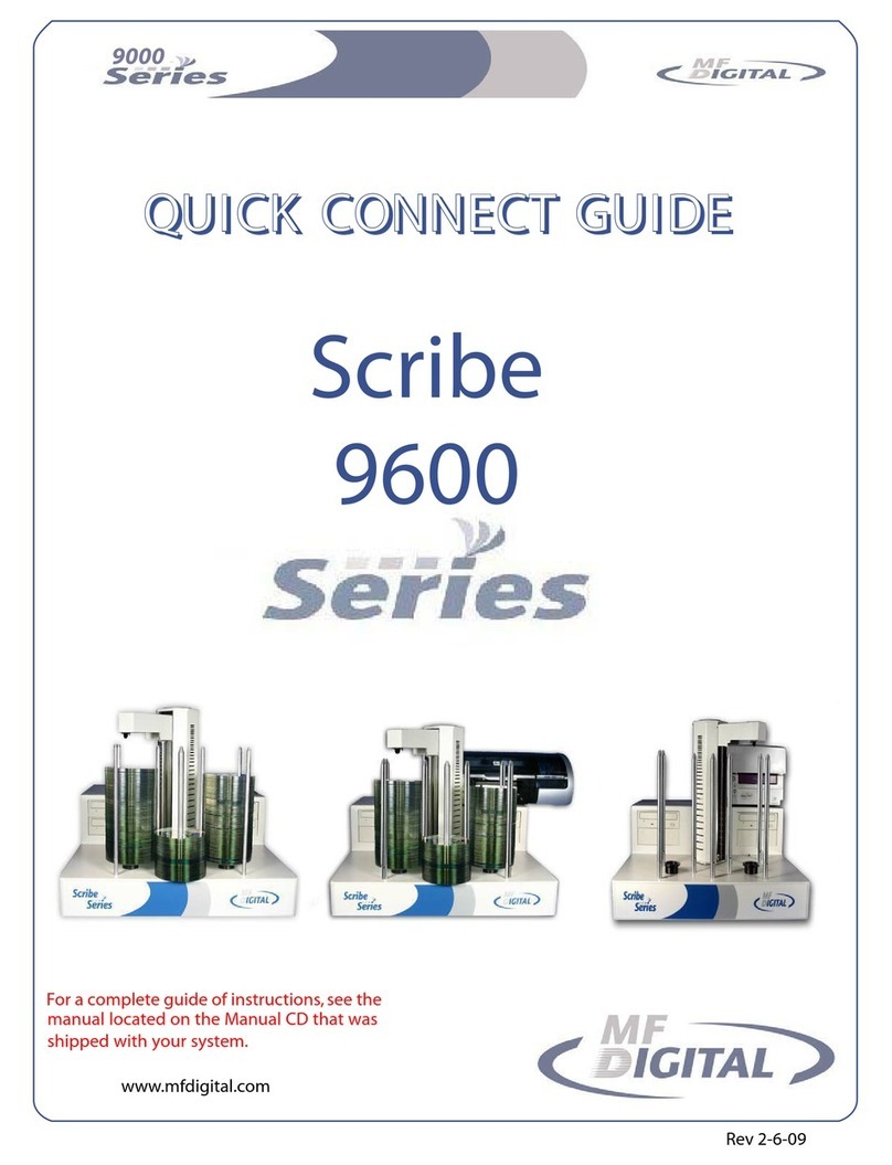 MF DIGITAL Scribe 9600 series Assembly instructions MF DIGITAL Scribe 9600 series Assembly instructions