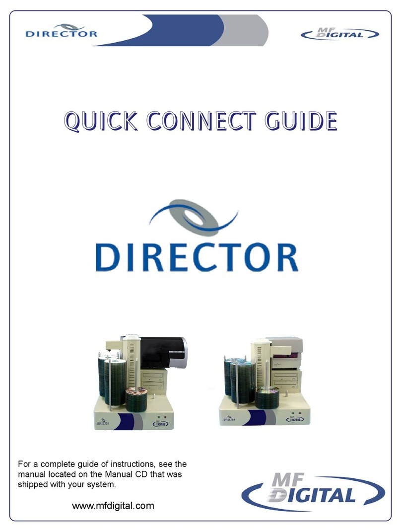 MF DIGITAL DIRECTOR series Quick connect guide
