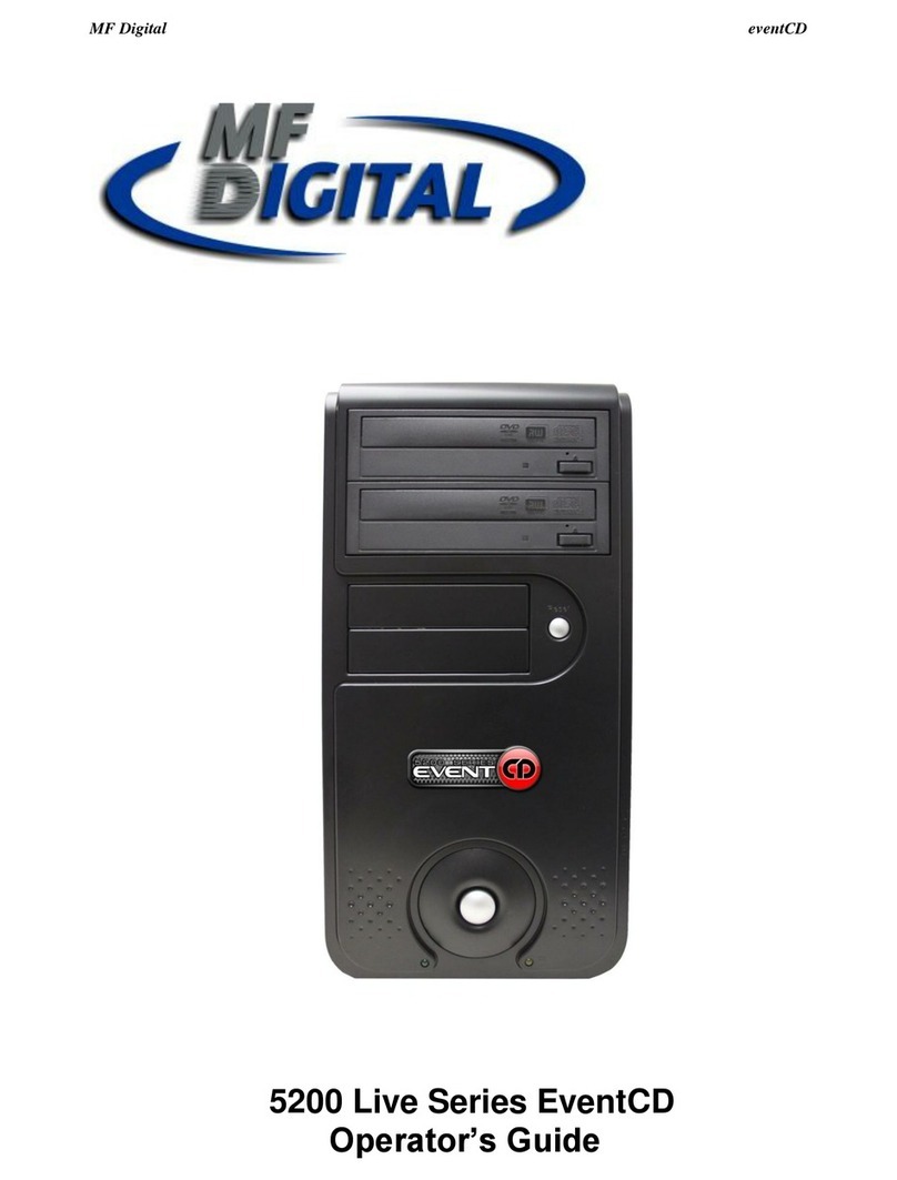 MF DIGITAL 5200 Series EventCD Manual
