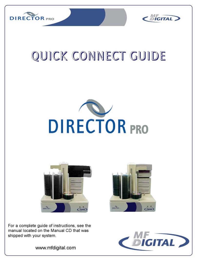 MF DIGITAL DIRECTOR PRO series Quick connect guide