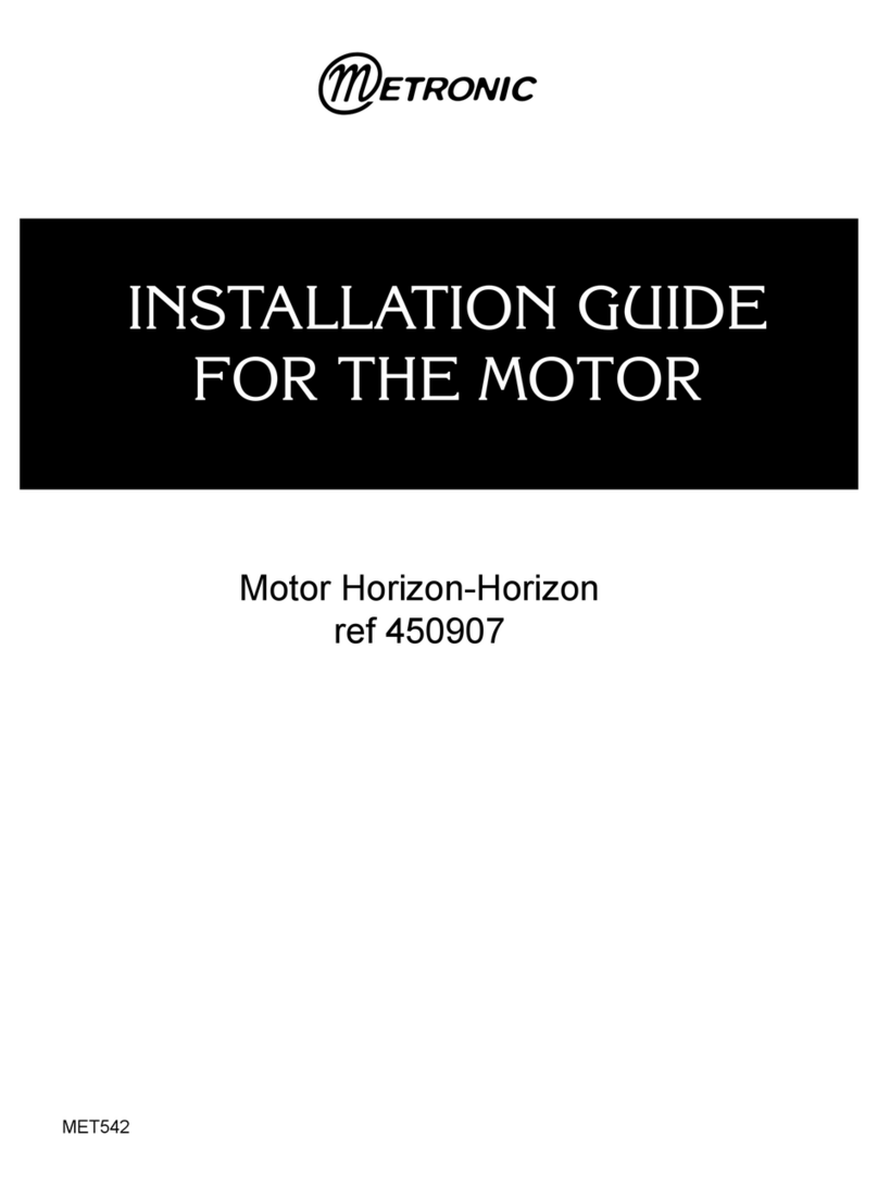 Metronic 450907 installation guide