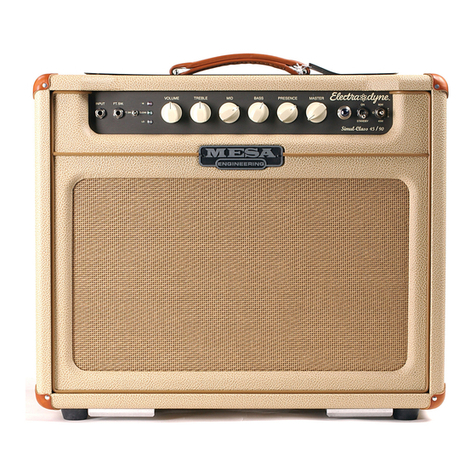 Mesa/Boogie Three Channel Dual & Triple Rectifier Solo... User manual
