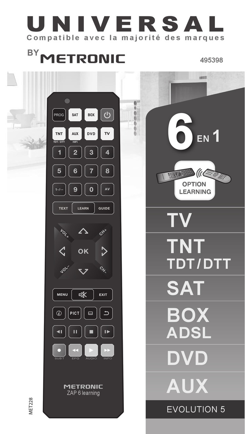 Metronic ZAP 6 EVOLUTION 5 User manual