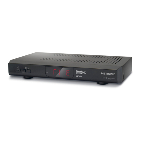 Metronic ZAPBOX HD DVB-T2 User manual