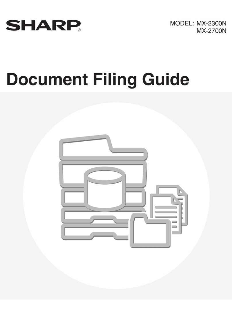 Sharp MX-2300N Guide Technical manual Sharp MX-2300N Guide Technical manual