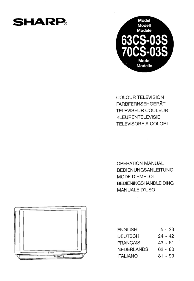 Sharp 63CS-03S User manual Sharp 63CS-03S User manual