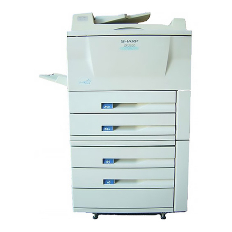 Sharp SF-2530 User manual Sharp SF-2530 User manual