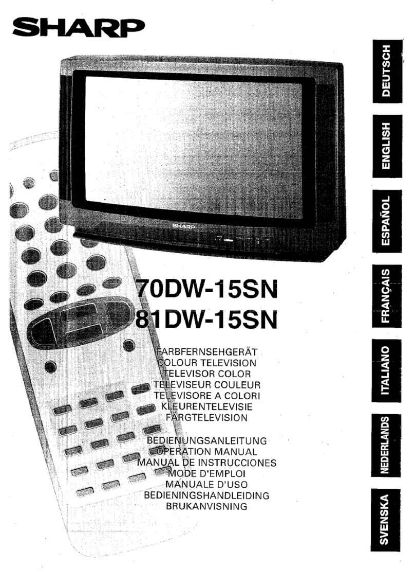 Sharp 70DW-15SN Operation manual