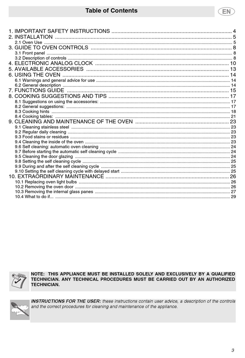 Smeg SCP 160 XU instruction manual