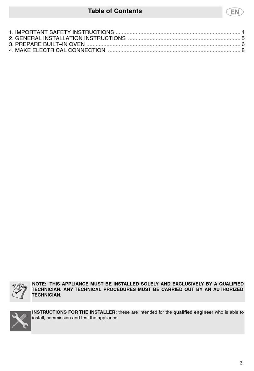 Smeg FU65-5 User manual Smeg FU65-5 User manual