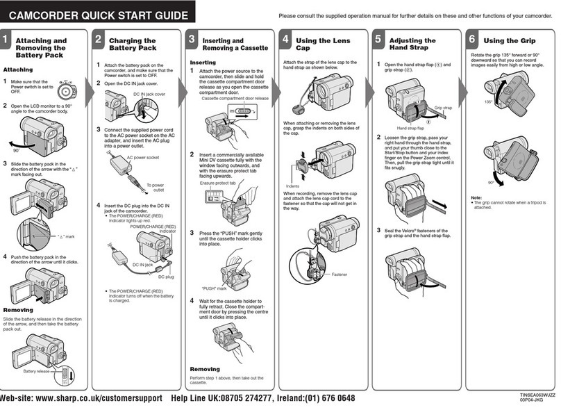 Sharp VL-Z1H User manual