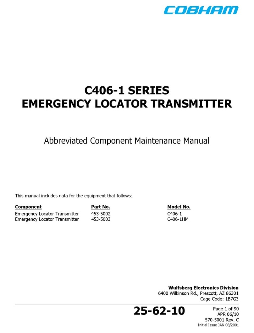 ACR Electronics C406-1 SERIES User manual ACR Electronics C406-1 SERIES User manual