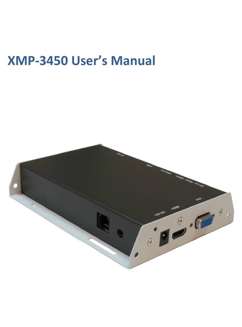 IAdea XMP-3450 user manual