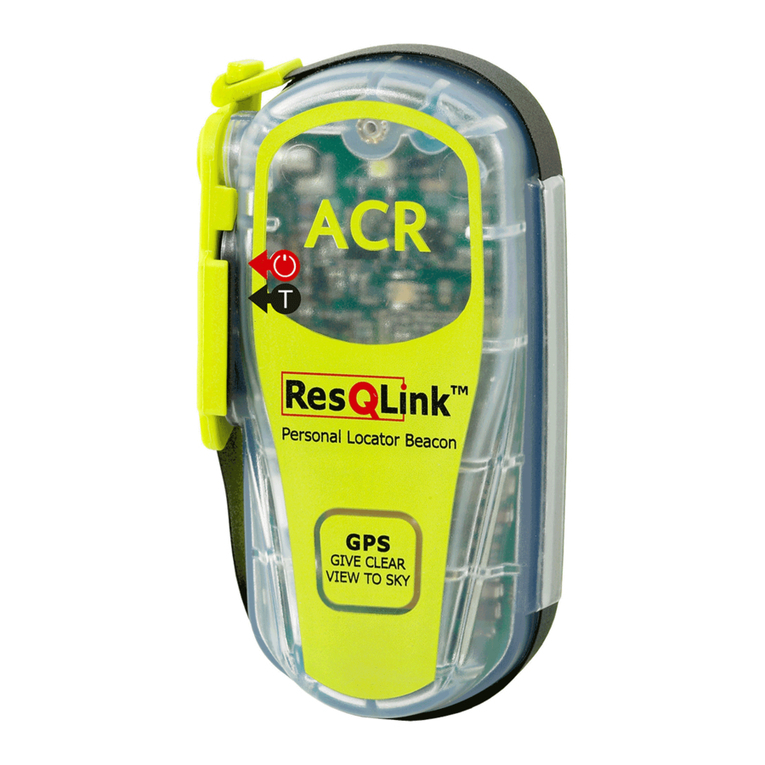 ACR Electronics ResQLink PLB-375 Installation instructions