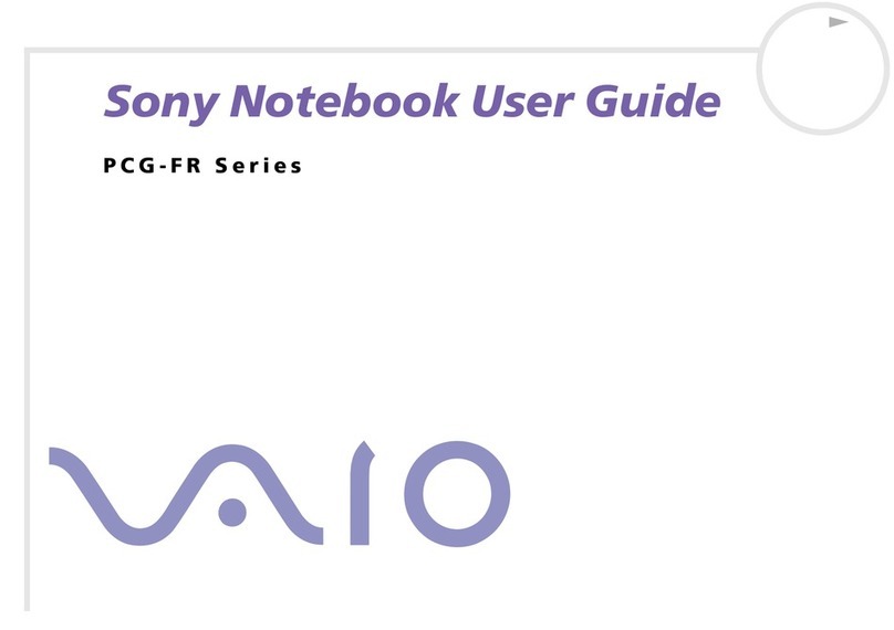 Sony VAIO PCG-FR215M user guide