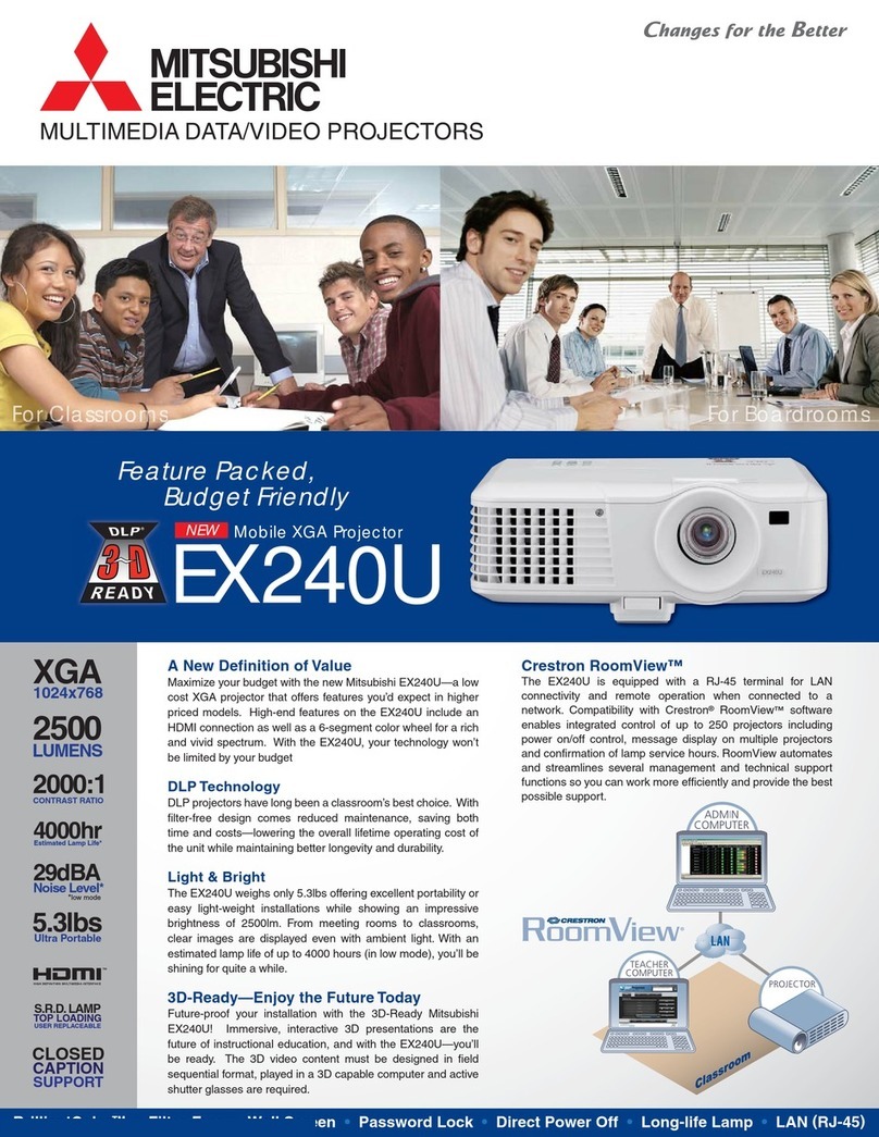 Mitsubishi Electric EX240U specification