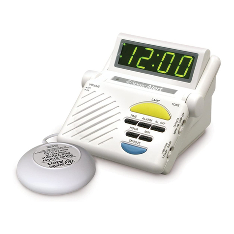 Sonic Alert SB 1000 instruction manual