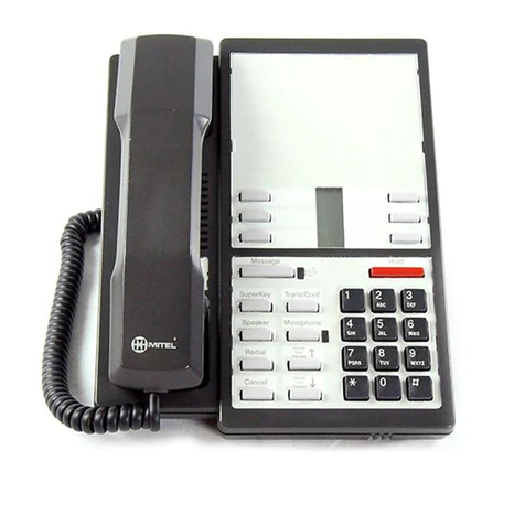 Mitel SUPERSET 410 User manual
