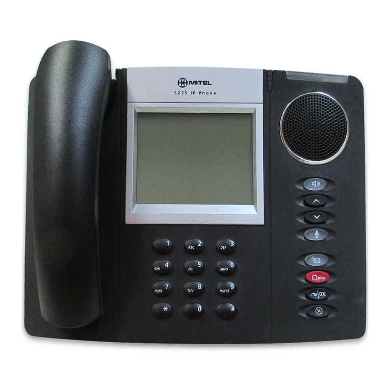 Mitel 5235 User manual