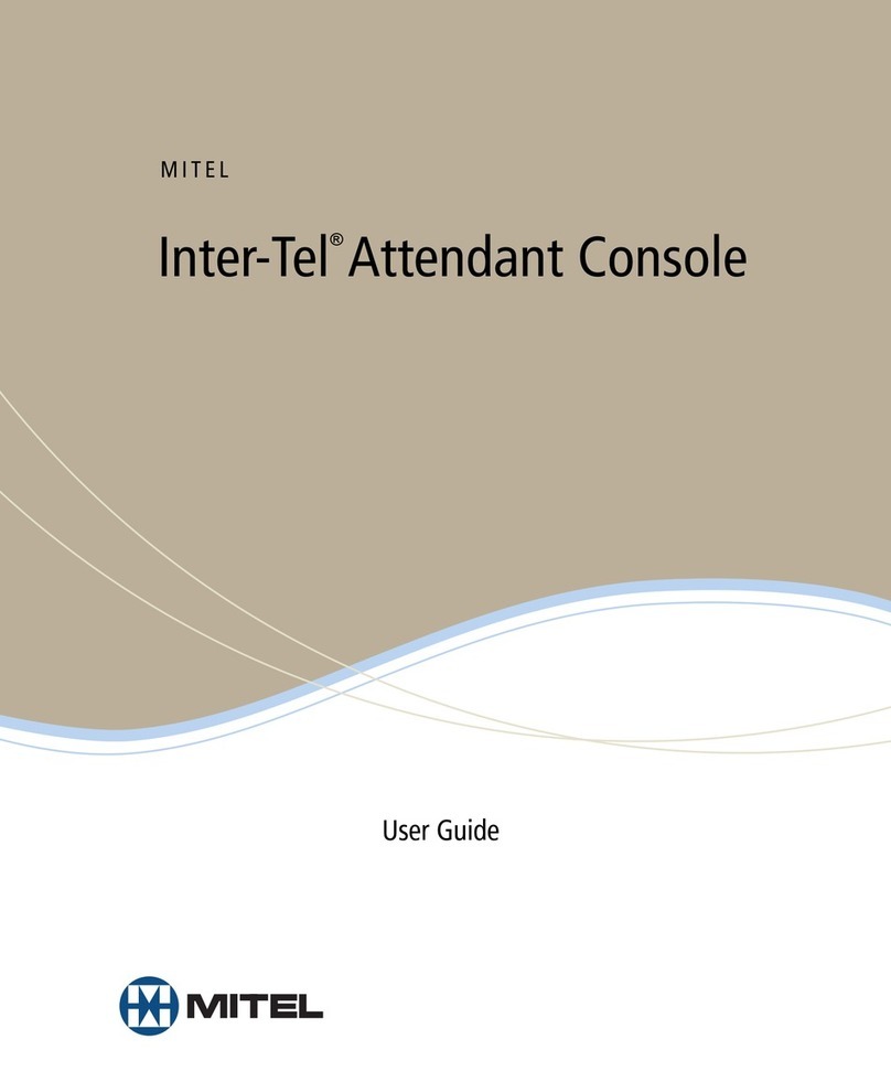 Mitel Inter-Tel user guide